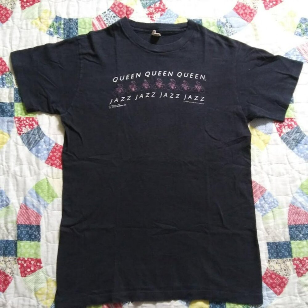 Vintage Original Rare Queen Band 1978 Jazz Tour Single Stitch Medium T-shirt